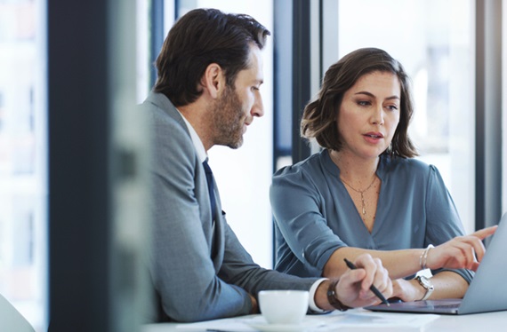 people in business consultation meeting