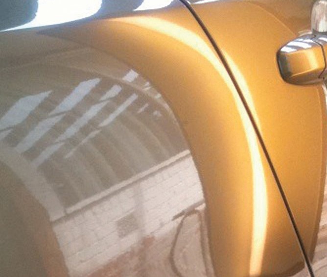 pressure dents after