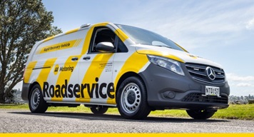 AA Roadservice Vehicle